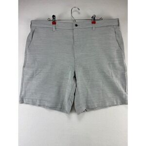 Callaway Golf Shorts Mens 40 Gray Heather Stretch Performance Flat Front